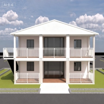 Versatile Folding Container Home for Commercial and Leisure Spaces