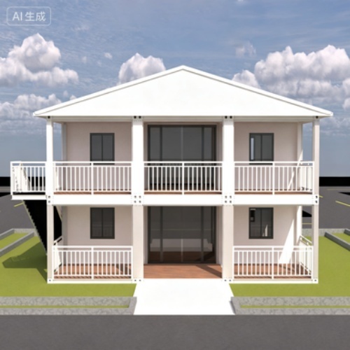 Versatile Folding Container Home for Commercial and Leisure Spaces