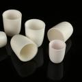 Low Form Glazed Porcelain Crucibles with Lid 25ml