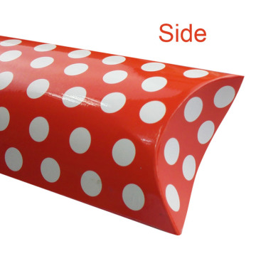 Hot Sale Glossy Red Custom Pillow Box