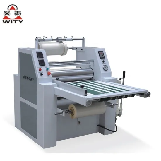 Electrical Heating Hydraulic BOPP Film Lamination Machine