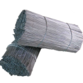 Dawai mengikat lembut Galvanized Iron Cut wire lurus