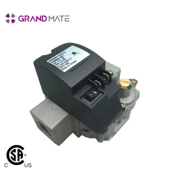 Natural lpg 240v shut-off gas safety device valve