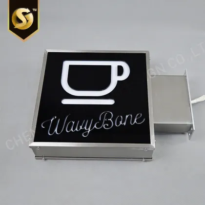 Outdoor Square Advertising Metal Light Box