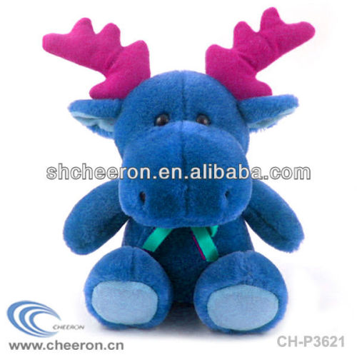 Custom design singing plush reindeer