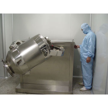 Misturador farmacêutico seco do pó 3D / máquina do misturador