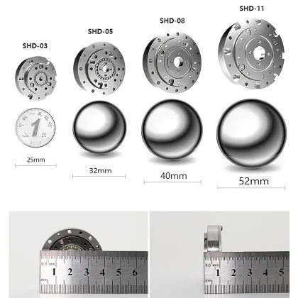 DC Frameless Harmonic Drive Gear Reducer with Small Servo Motor
