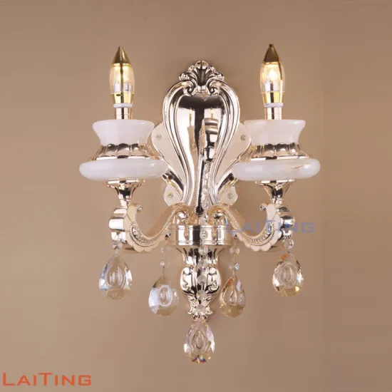 Indoor white candle wall light fixtures hallway sconce 88682