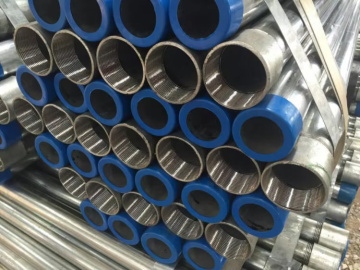 Q195 Q235 Q345 Z100 Z275 Galvanized Steel Tube