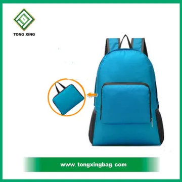 New fashion custom promotional foldable backpacks