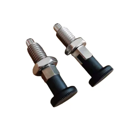 Stainless steel index plunger with hexagon GN-617.1-A/AK