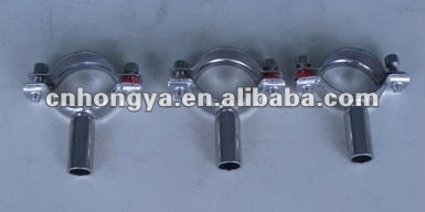 sanitary handle type pipe holder