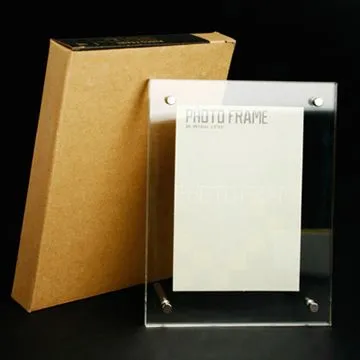 Magnets Photo Frame, Made of Acrylic Material, Different Designs and Colors Available