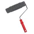 Roller brush for latex paint