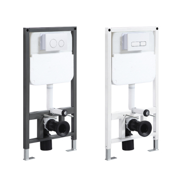 High Level Concealed Cistern Bathroom Plastic Hidden Dual Flush WC Tank