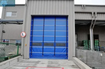 Automatic High Performance Stacking PVC Curtain Fast Door