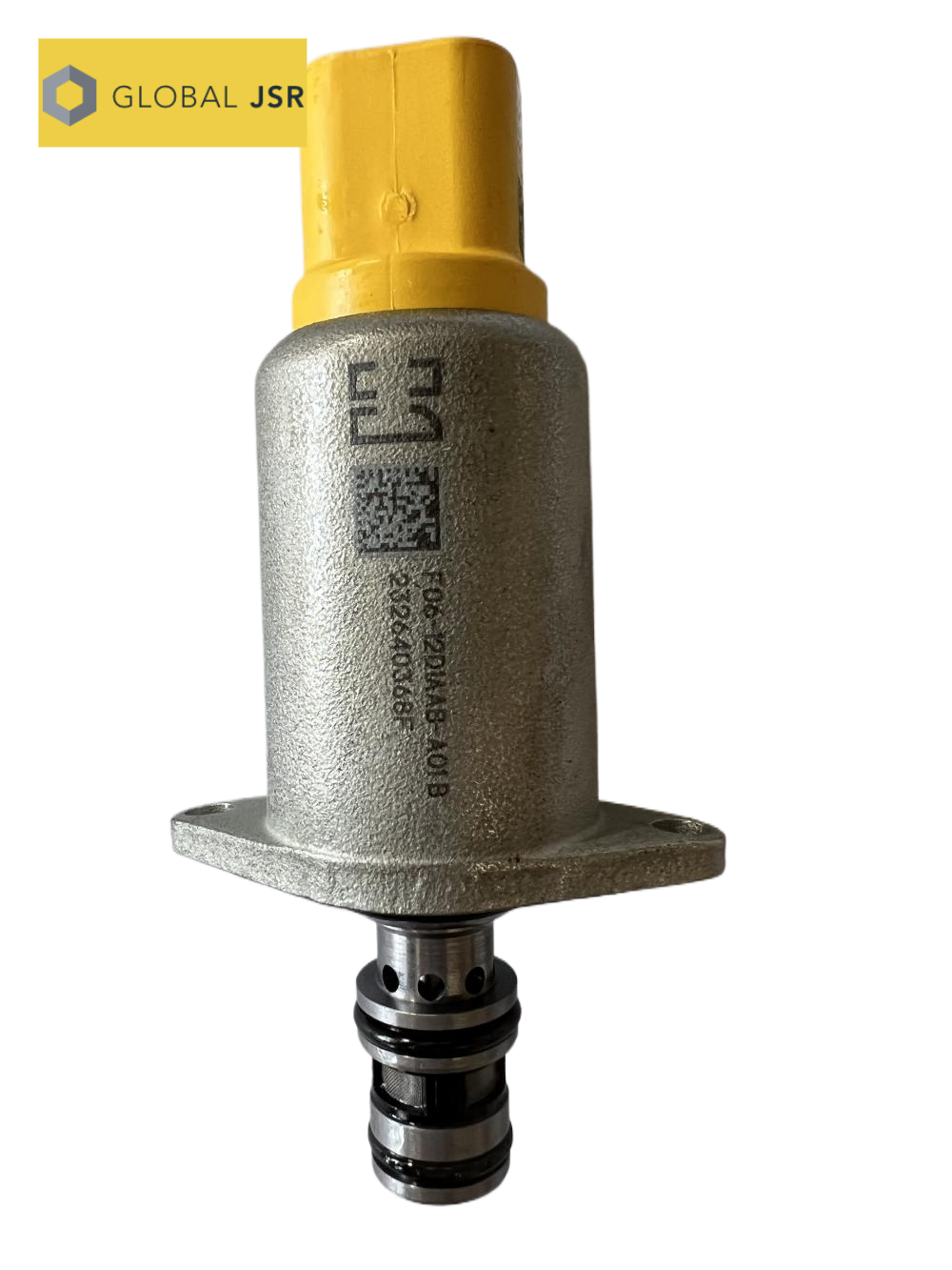 Elemento de válvula solenoide de excavador