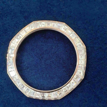 Custom 18K Gold Diamond Lünette für Premium 42mm/45 -mm -Markenuhren