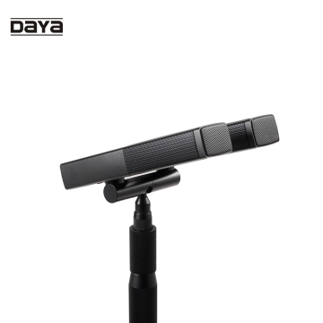 Professional Standing Double Single Metal Wired Microphone for Meetings and Chorus, 125DB