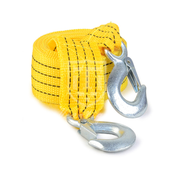 6.5T Load Towing Off Road Recovery Steel Hook Elastic Car Tow Rope with Hook