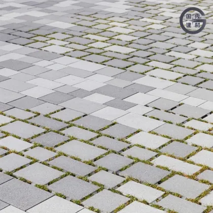 Structural permeable pavement bricks