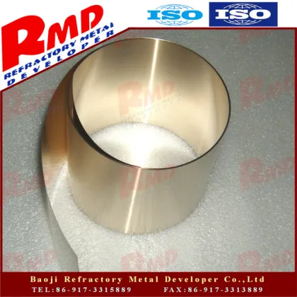 Hing quality W-Ni-Fe/Cu tungsten heavy alloy foil
