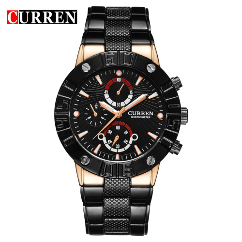 odm big face watch mineral glass wrist watch made in prc