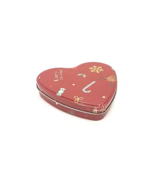 DADI Heart Shape Gift Tin Box Bright Color