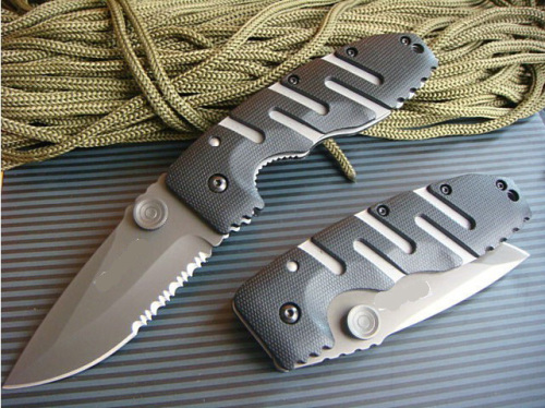 Udtek00245 OEM Colombia 6803z Titanium Version Caribe Folding Blade Knife