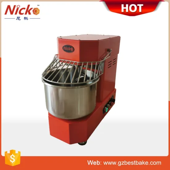 Commercial Spiral Dough Mixer for Mixing Flour Kneader Bakery Machine