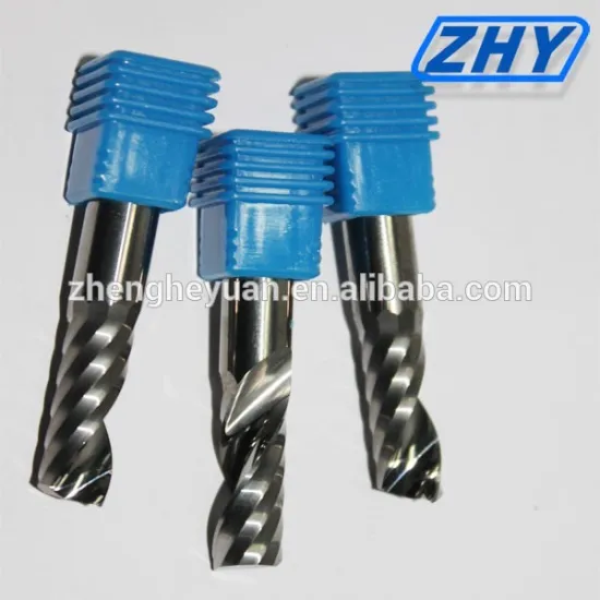 ZHY single flute end mill cutters end milling cutter carbide end mill cutter