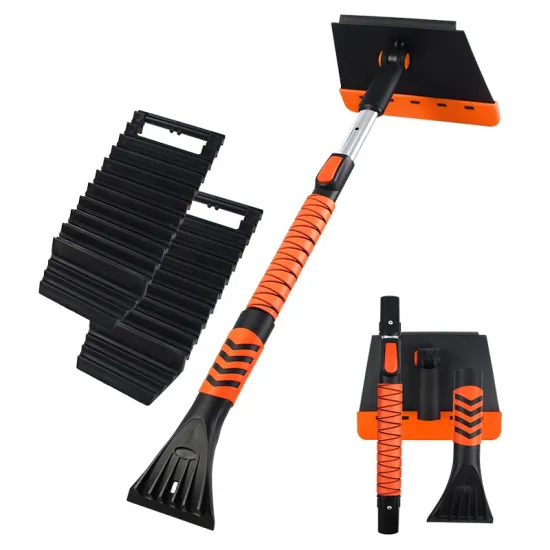 Detachable Snow Brush Kit: Comprehensive Snow Removal Tool Set for Cars, Camping, and Outdoor Activities