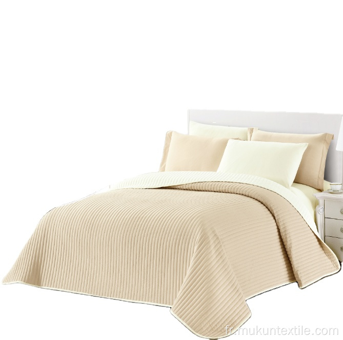 Ensemble de couvertures de lit à 3 pièces modernes de 3 pièces