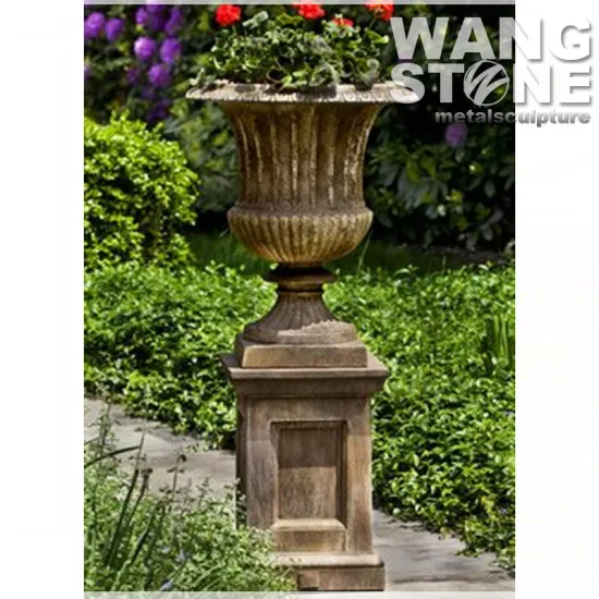Natural Garden Stone Outdoor Wholesale Flower Pots