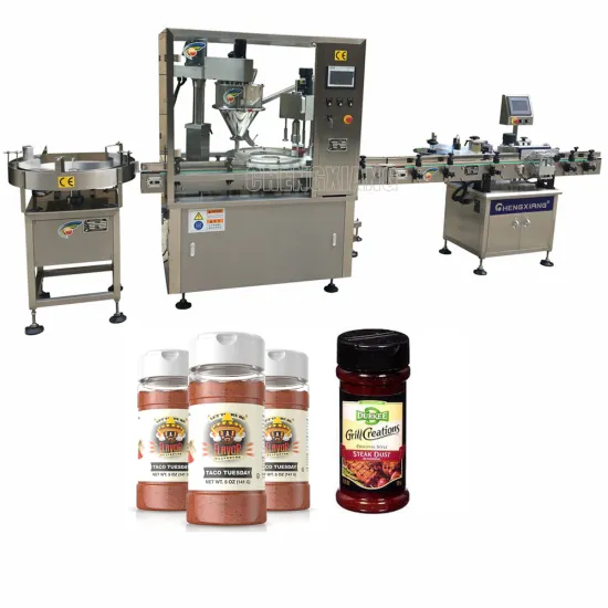 Automatic Dry Syrup Spice Powder Filling Packaging Machine - Support TO DOOR (30g/50g/60g)