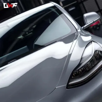 GT Silver Car Color Changing Film