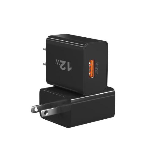 Cargador de pared USB de 12W con certificado FCC CE