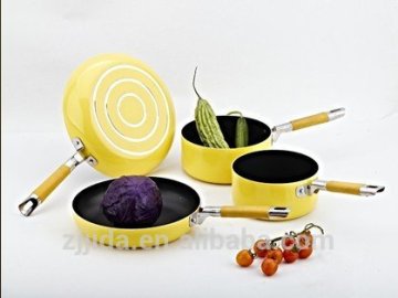 2015 new design fashion Aluminum non stick cookware set