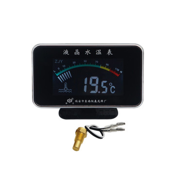 LCD water temperature gauge with sensor