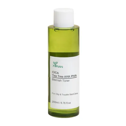 Vegan CICA Tea Tree AHA PHA Anti Acne Facial Toner