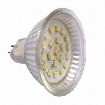 2W LED Energy-saving Bulb with 12V DC Input Voltage and MR16 Base Type