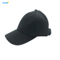 ブラックカラーコットンハット野球帽
