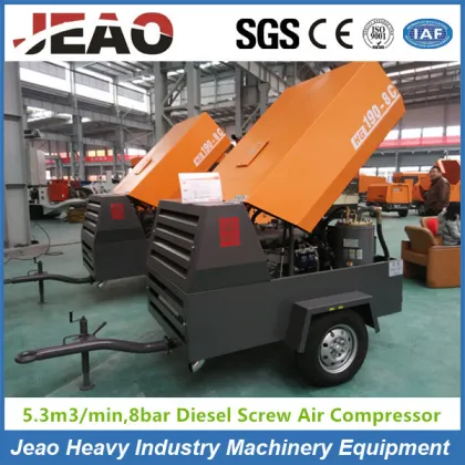 Hongwuhuan Diesel 185 Cfm Air Compressor for Sale