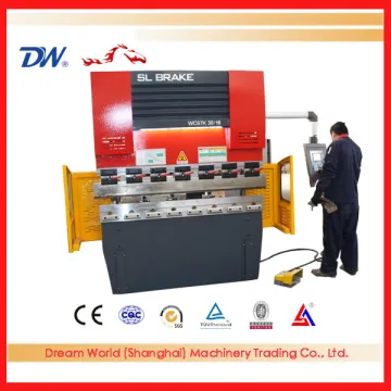 Hydraulic press brake 6mm steel bending machine