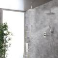 Brushed Nickel Shower Set Bath Mixers Kit