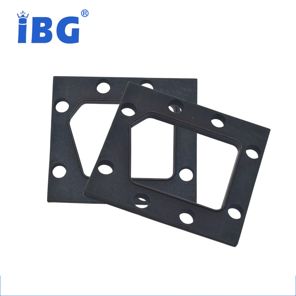 Rubber flange gasket