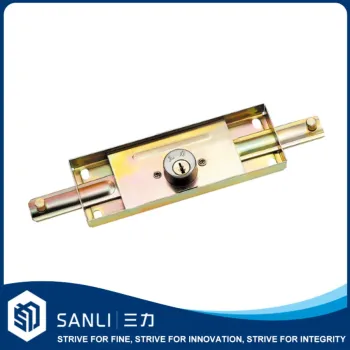 color zinc iron key roller shutter door lockset type