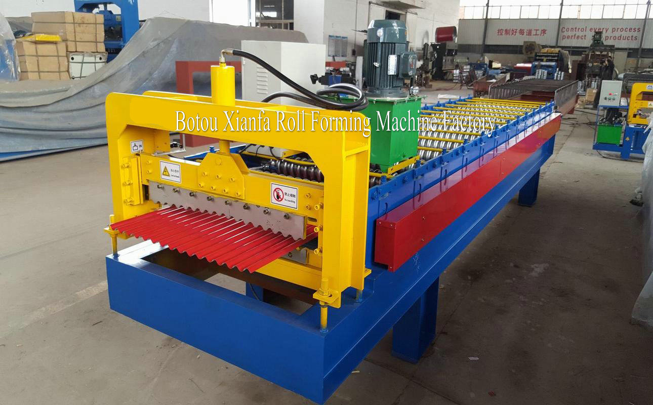 corrugated roll forming machine 