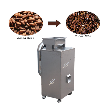 Cacao Cacao Bean Crusher Breaker Winnower Machine