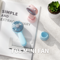 Portátil al aire libre para ventilador de mano mini fan recargable